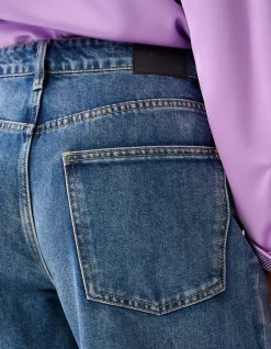 Shoeby Foil Barrel Fit Jeans By Lizzy<DAMES Jeans