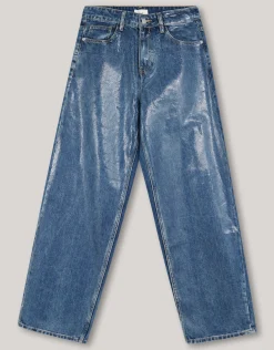 Shoeby Foil Barrel Fit Jeans By Lizzy<DAMES Jeans
