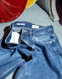 Shoeby Foil Barrel Fit Jeans By Lizzy<DAMES Jeans