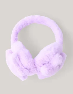 Shoeby Furry Oorwarmers Lichtpaars< Overige Accessoires