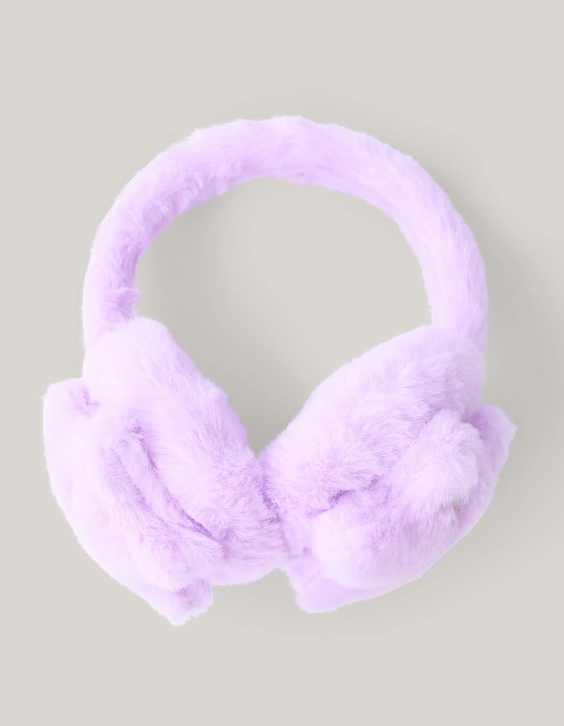 Shoeby Furry Oorwarmers Lichtpaars< Overige Accessoires