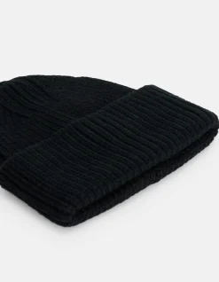 Shoeby Gebreide Beanie Zwart<Heren Mutsen En Petten