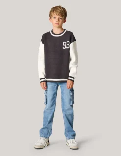 Shoeby Gebreide Trui Donkergrijs< Gebreide Truien