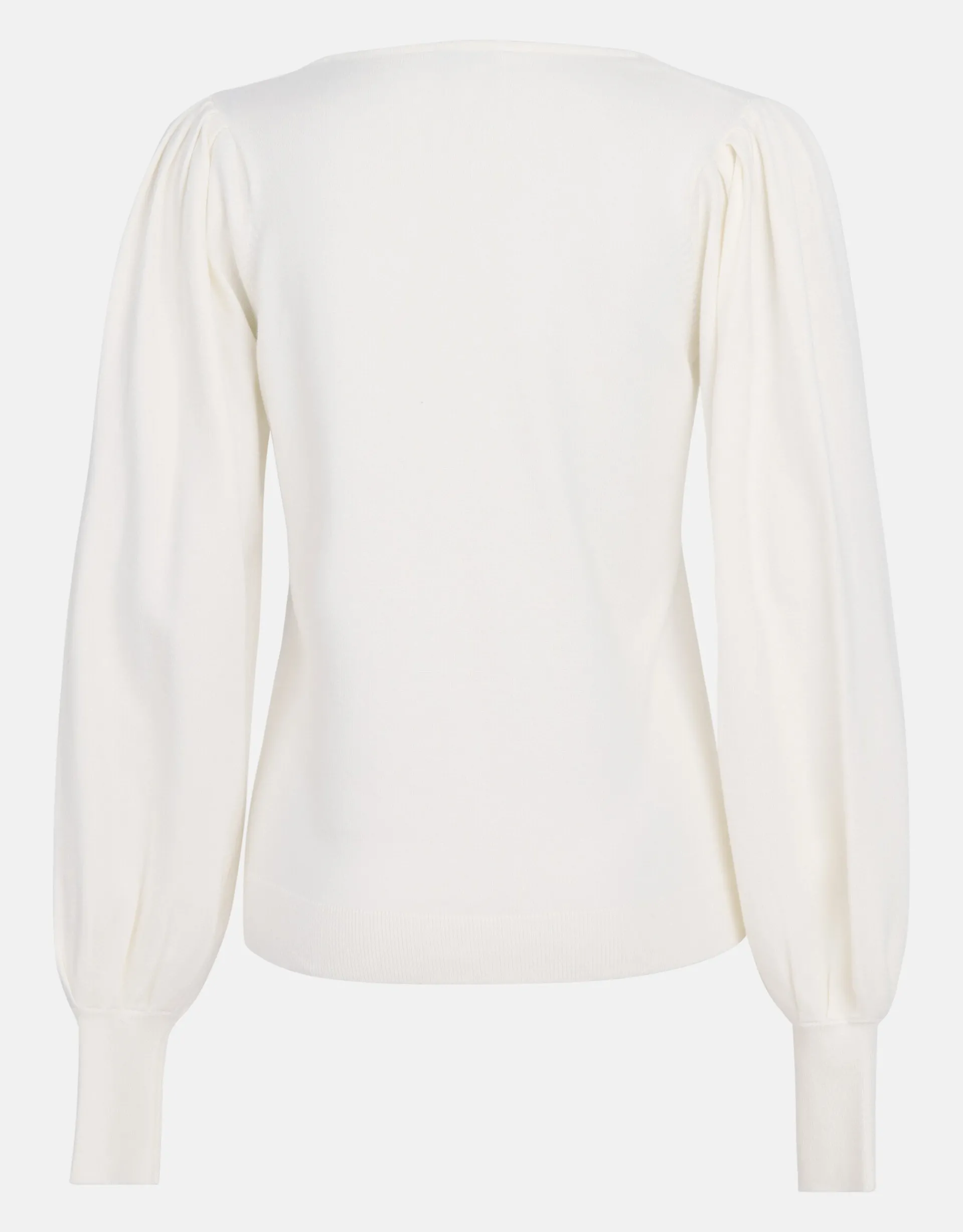 Shoeby Gebreide V-hals Trui Gebroken Wit<DAMES Truien En Sweaters