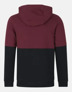 Shoeby Gekleurde Contrast Hoodie Zwart<Heren Truien En Sweaters