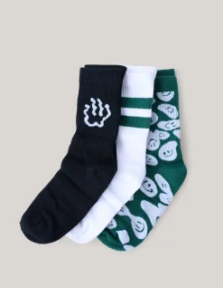 Shoeby Giftbox Sokken Donkergroen< Overige Accessoires