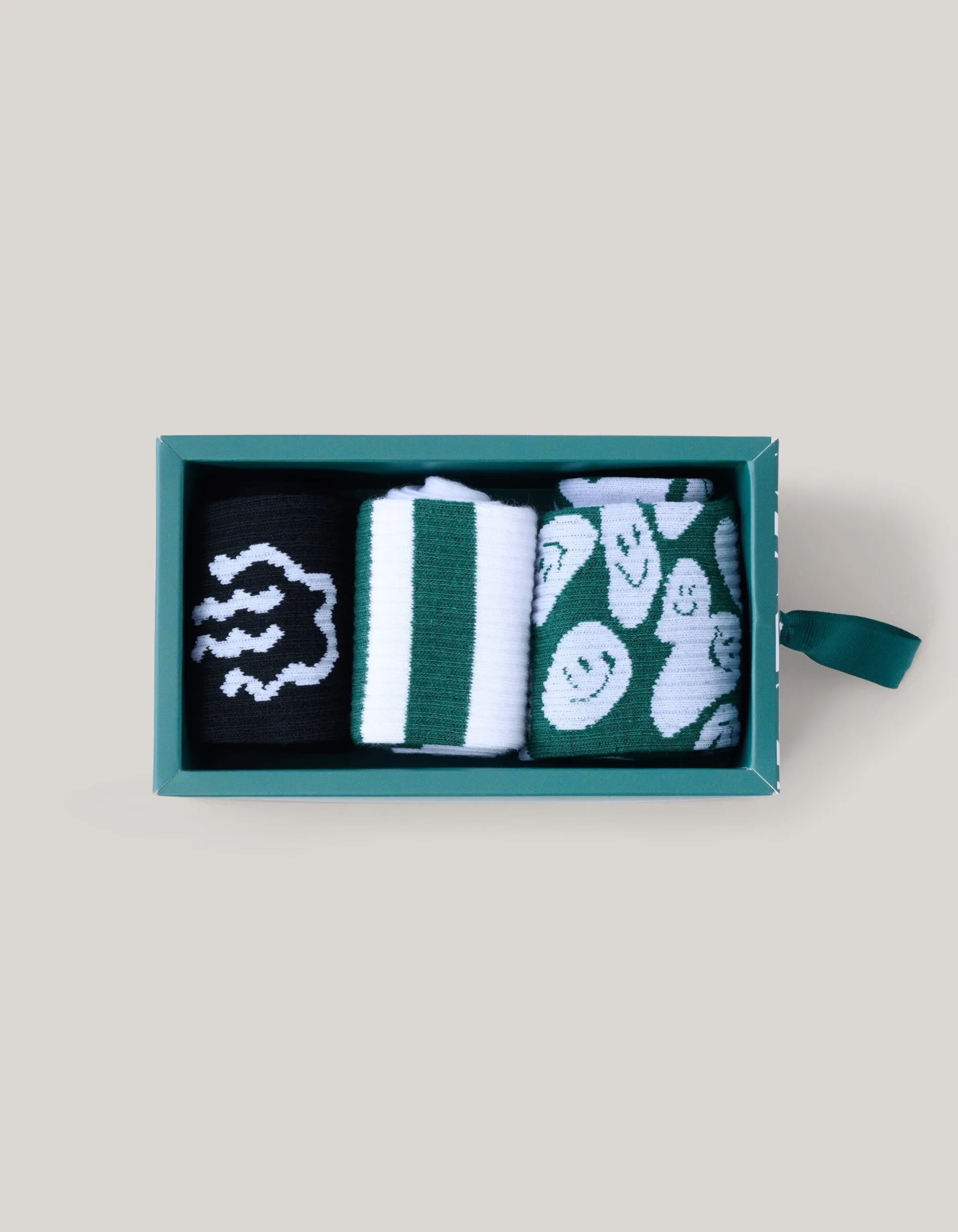 Shoeby Giftbox Sokken Donkergroen< Overige Accessoires