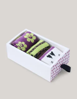 Shoeby Giftbox Sokken Paars< Overige Accessoires
