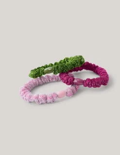 Shoeby Glitter Elastiek Set Meerkleurig< Haaraccessoires