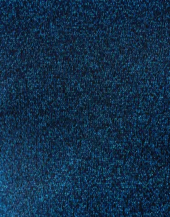 Shoeby Glitter Gebreide Top Donkerblauw< Tops Lange Mouw