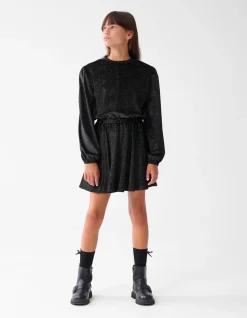 Shoeby Glitter Jurk Zwart< Jurken