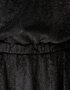 Shoeby Glitter Jurk Zwart< Jurken