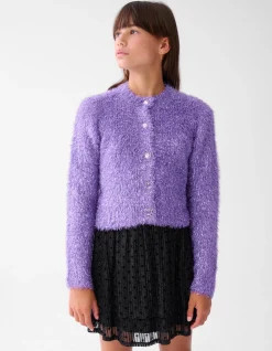 Shoeby Glitter Mesh Rok Zwart< Rokken
