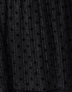 Shoeby Glitter Mesh Rok Zwart< Rokken