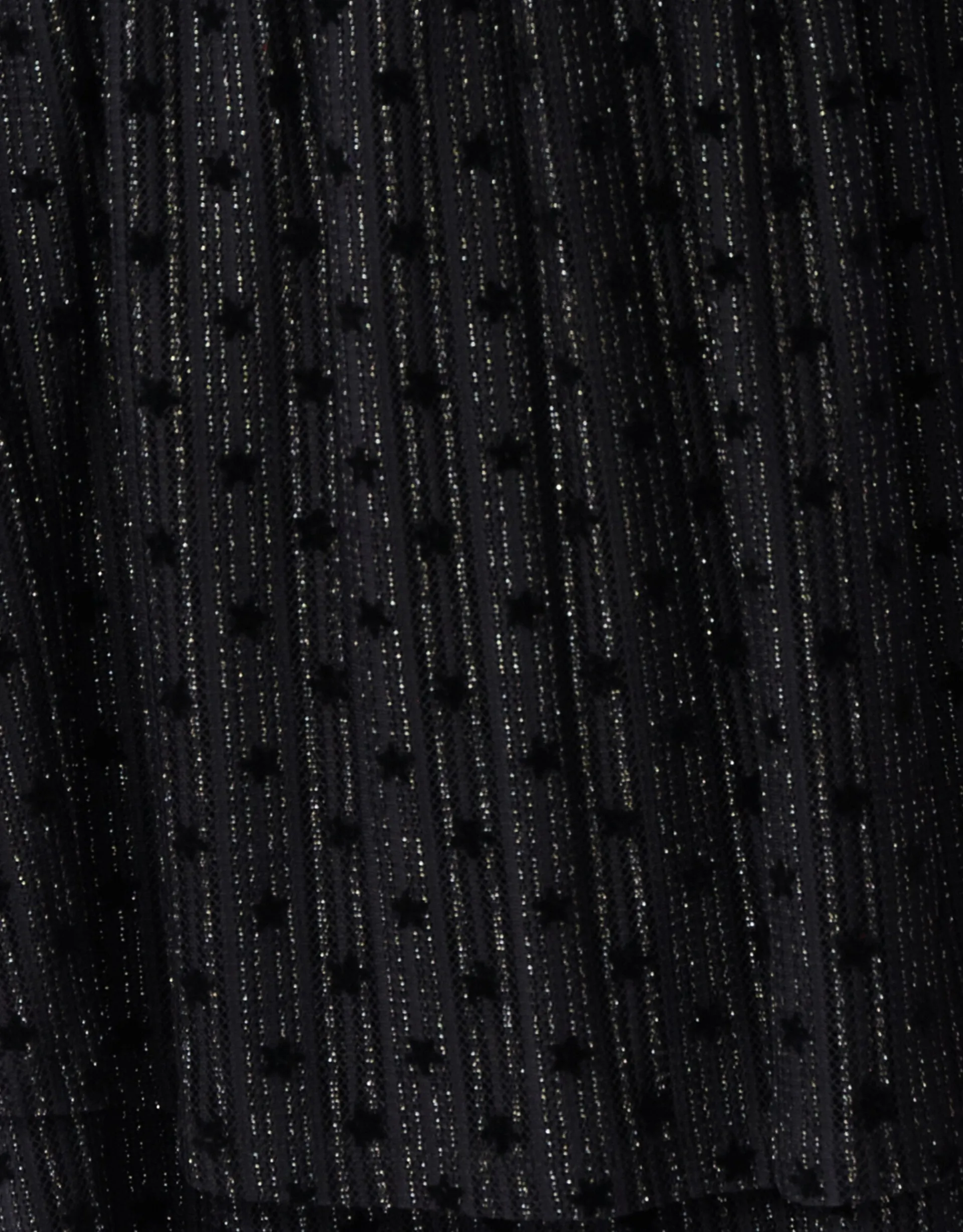 Shoeby Glitter Mesh Rok Zwart< Rokken