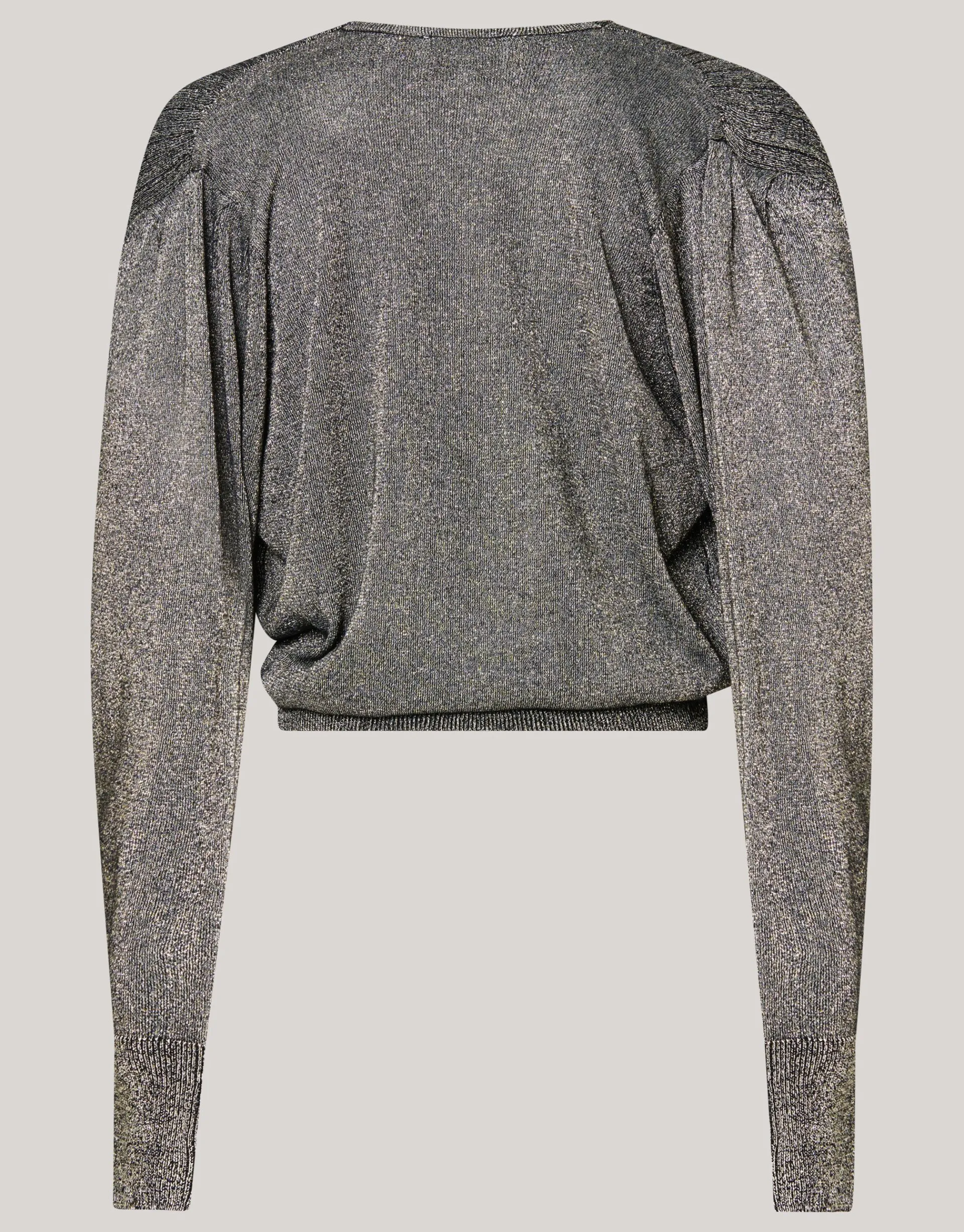 Shoeby Glitter Overslag Trui Goud<DAMES Truien En Sweaters
