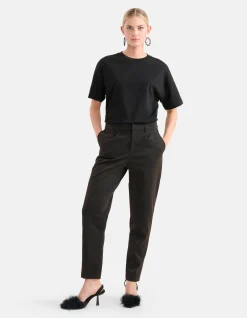 Shoeby Glitter Pantalon Zwart<DAMES Broeken