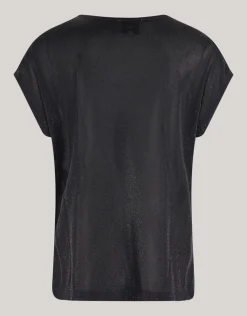 Shoeby Glitter Top Zwart<DAMES Tops