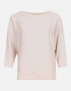 Shoeby Glitter Trui Gebroken Wit<DAMES Truien En Sweaters