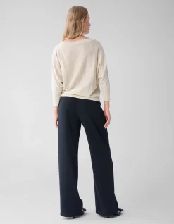 Shoeby Glitter Vleermuismouwen Trui Beige<DAMES Truien En Sweaters