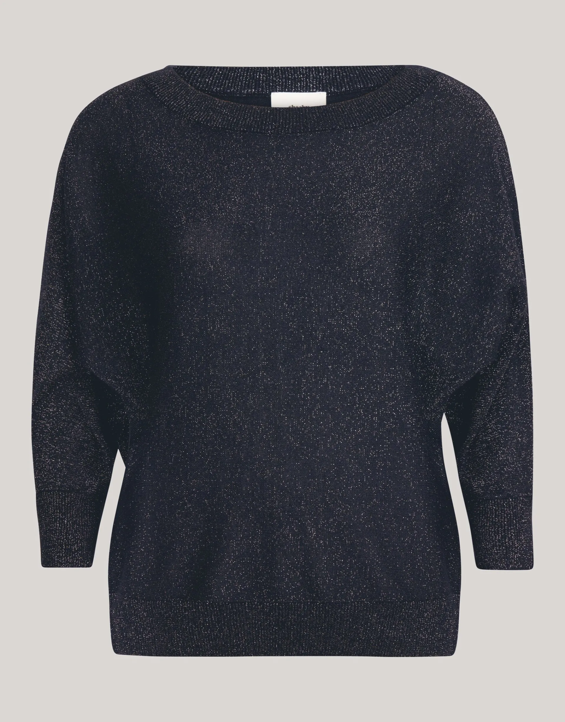 Shoeby Glitter Vleermuismouwen Trui Zwart<DAMES Truien En Sweaters
