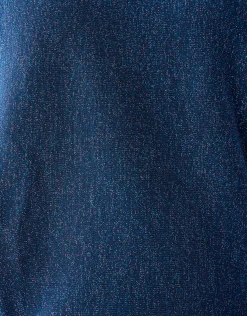 Shoeby Glitter Vleermuismouwen Trui Blauw<DAMES Truien En Sweaters