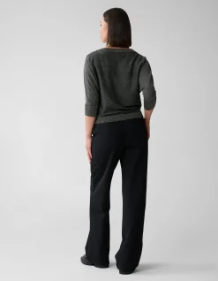 Shoeby Glitter Vleermuismouwen Trui Goud<DAMES Truien En Sweaters