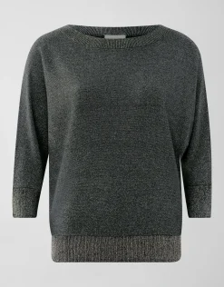 Shoeby Glitter Vleermuismouwen Trui Goud<DAMES Truien En Sweaters
