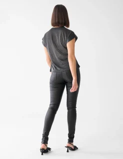 Shoeby Glitter Waterval Top Grijs<DAMES Tops