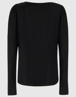 Shoeby Glitter Waterval Top Zwart<DAMES Tops