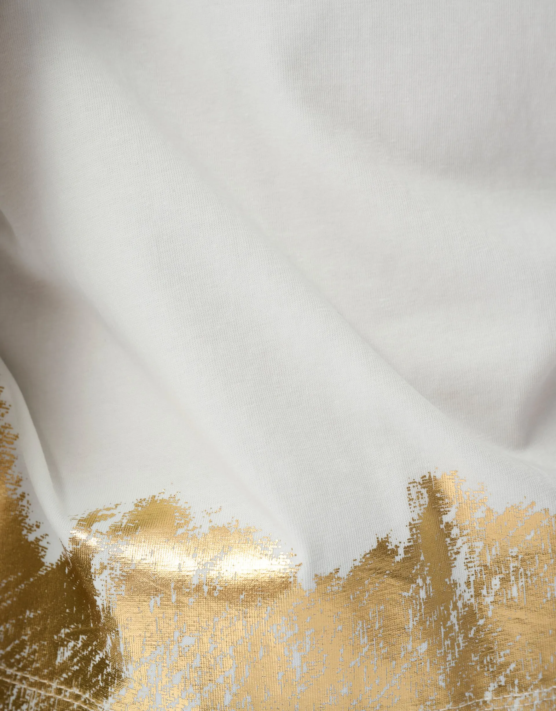 Shoeby Goud Detail T-shirt Gebroken Wit By Mieke<DAMES T-Shirts