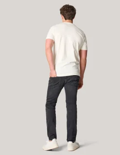 Shoeby Gradient T-shirt Gebroken Wit<Heren T-Shirts En Polo's