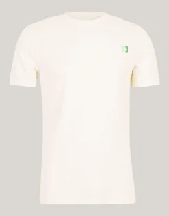 Shoeby Gradient T-shirt Gebroken Wit<Heren T-Shirts En Polo's