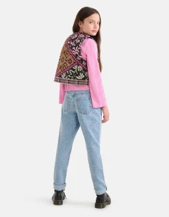 Shoeby Grafisch Gilet Zwart< Gilets