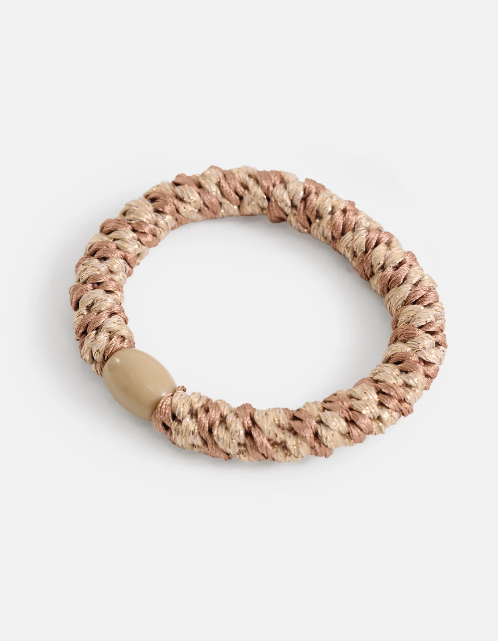 Shoeby Haarelastiek Bruin Melange<DAMES Haaraccessoires