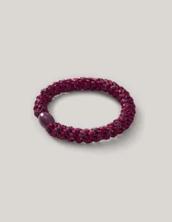 Shoeby Haarelastiek Donkerpaars<DAMES Haaraccessoires