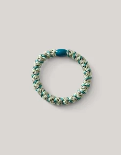 Shoeby Haarelastiek Lurex Groen<DAMES Haaraccessoires