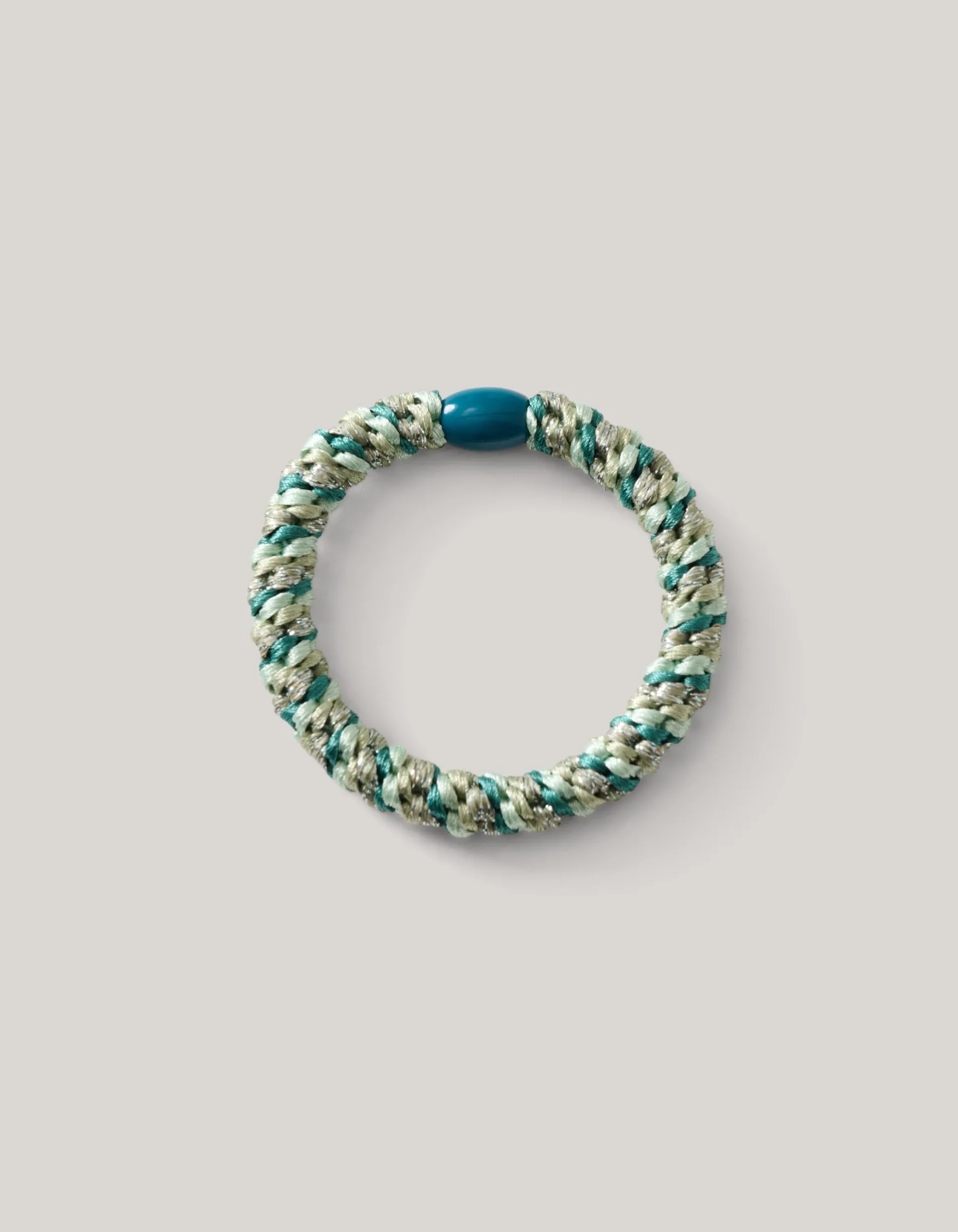 Shoeby Haarelastiek Lurex Groen<DAMES Haaraccessoires