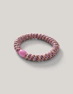 Shoeby Haarelastiek Roze/Paars<DAMES Haaraccessoires