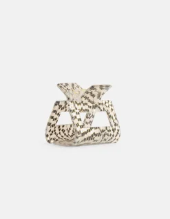 Shoeby Haarklem Gebroken Wit/Zwart<DAMES Haaraccessoires