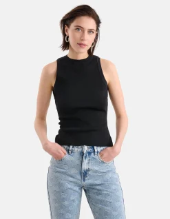 Shoeby Halter Top Zwart<DAMES Tops