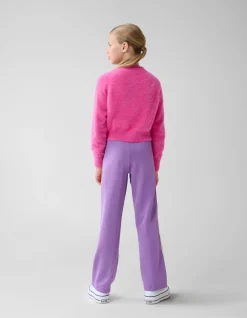 Shoeby Harig Vest Roze By Lizzy< Gebreide Truien