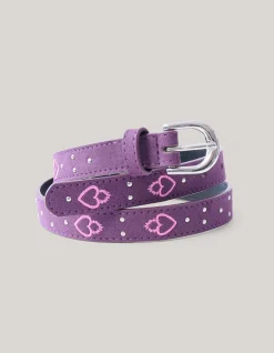 Shoeby Hart Riem Paars< Riemen
