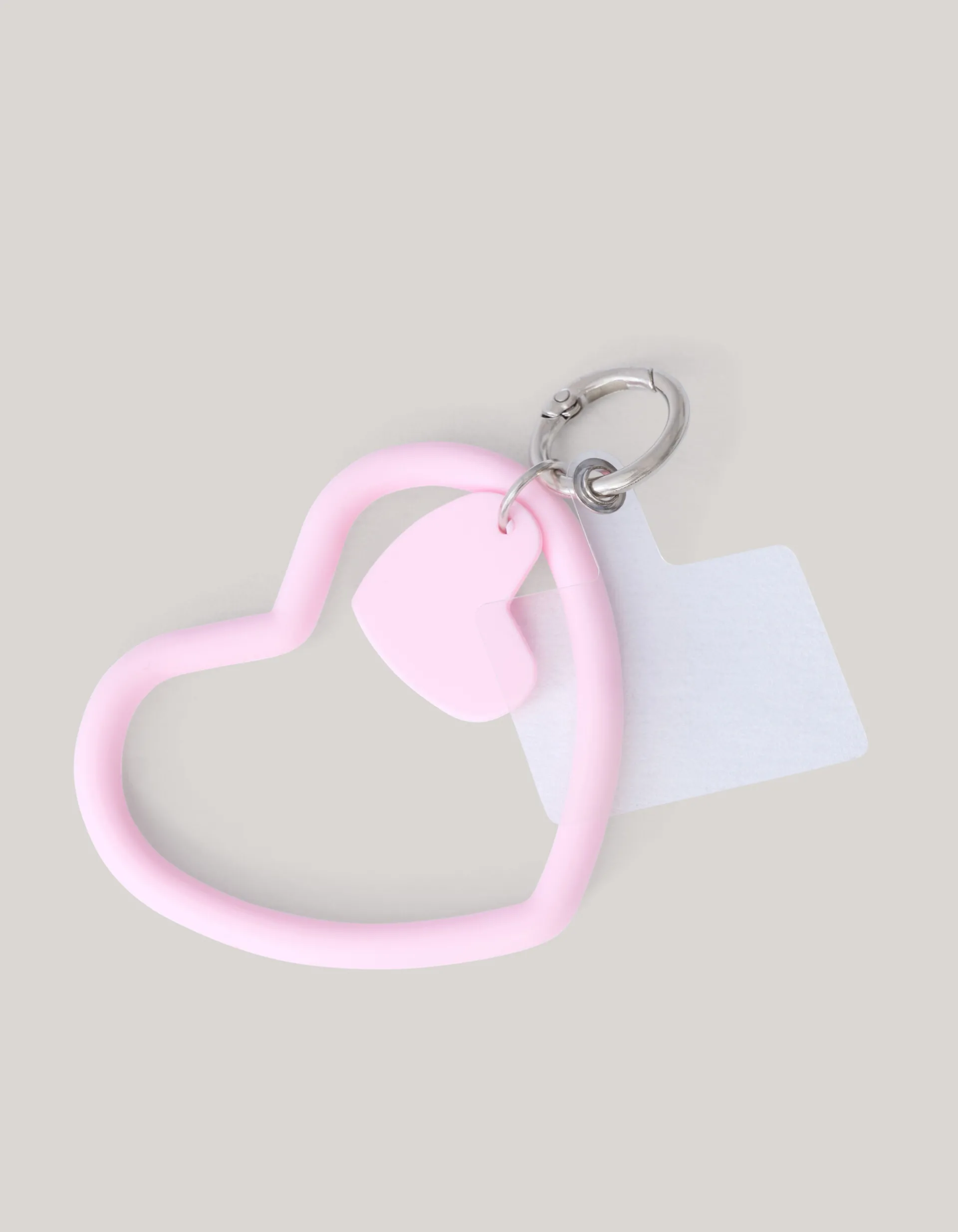 Shoeby Hart Telefoonkoord Lichtroze< Overige Accessoires