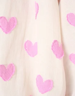 Shoeby Heart Blouse Gebroken Wit<DAMES Blouses