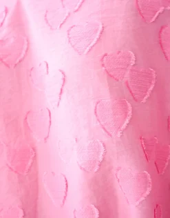 Shoeby Heart Blouse Roze<DAMES Blouses