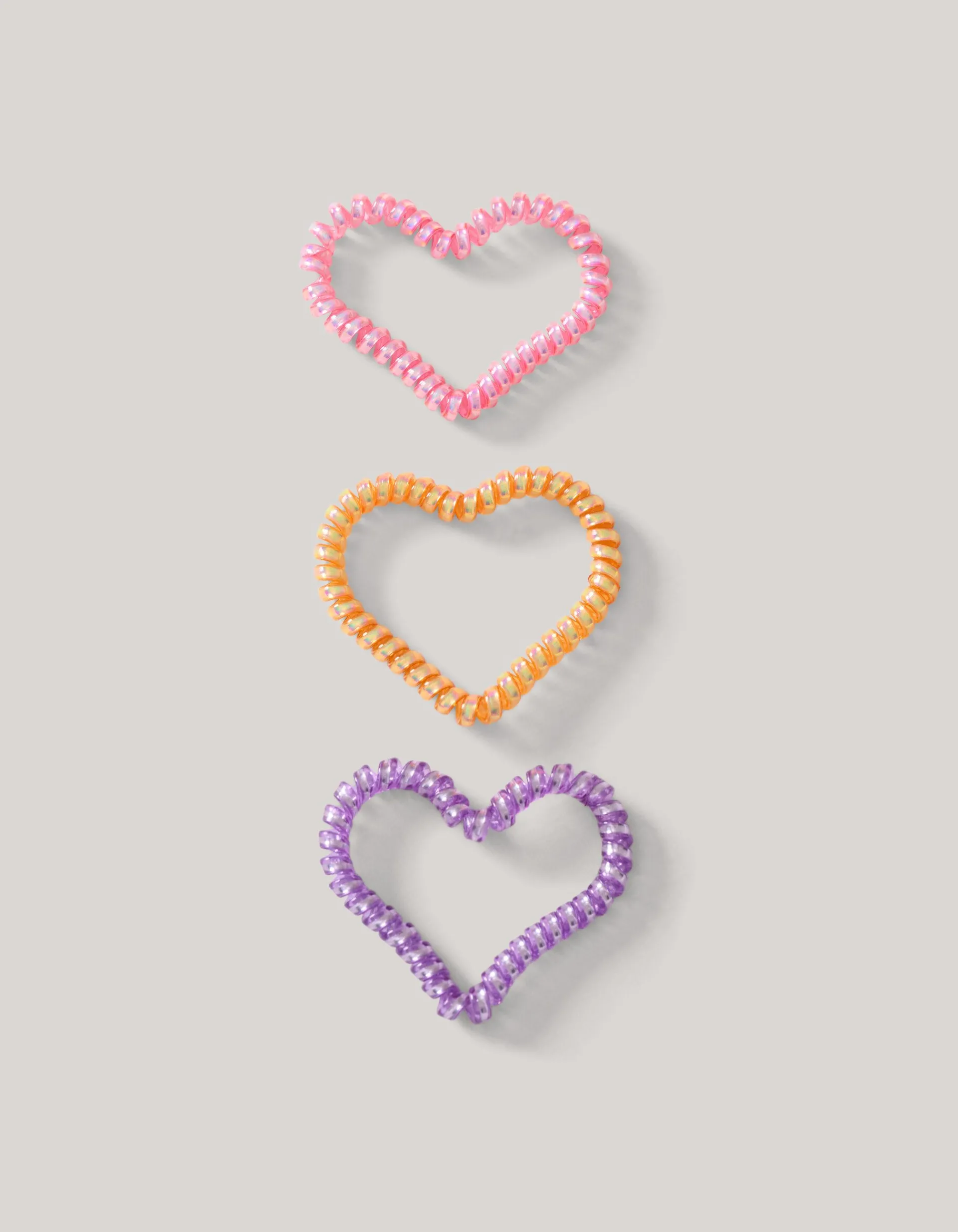 Shoeby Heart Haarelastiekjes Multicolor< Haaraccessoires