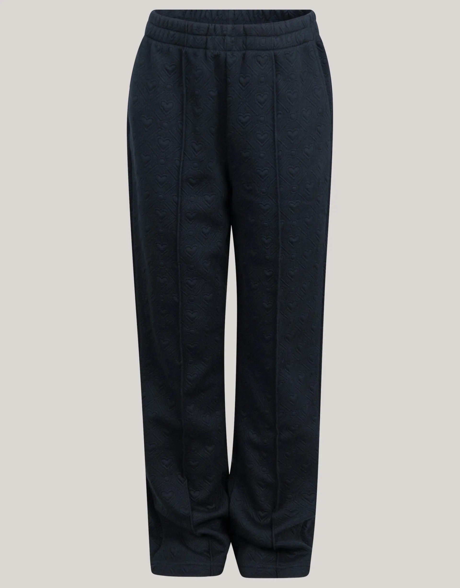 Shoeby Heart Jacquard Broek Zwart< Broeken