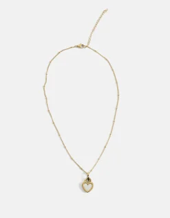 Shoeby Heart Ketting Goud<DAMES Sieraden