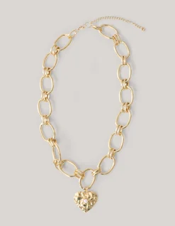 Shoeby Heart Ketting Goud<DAMES Sieraden